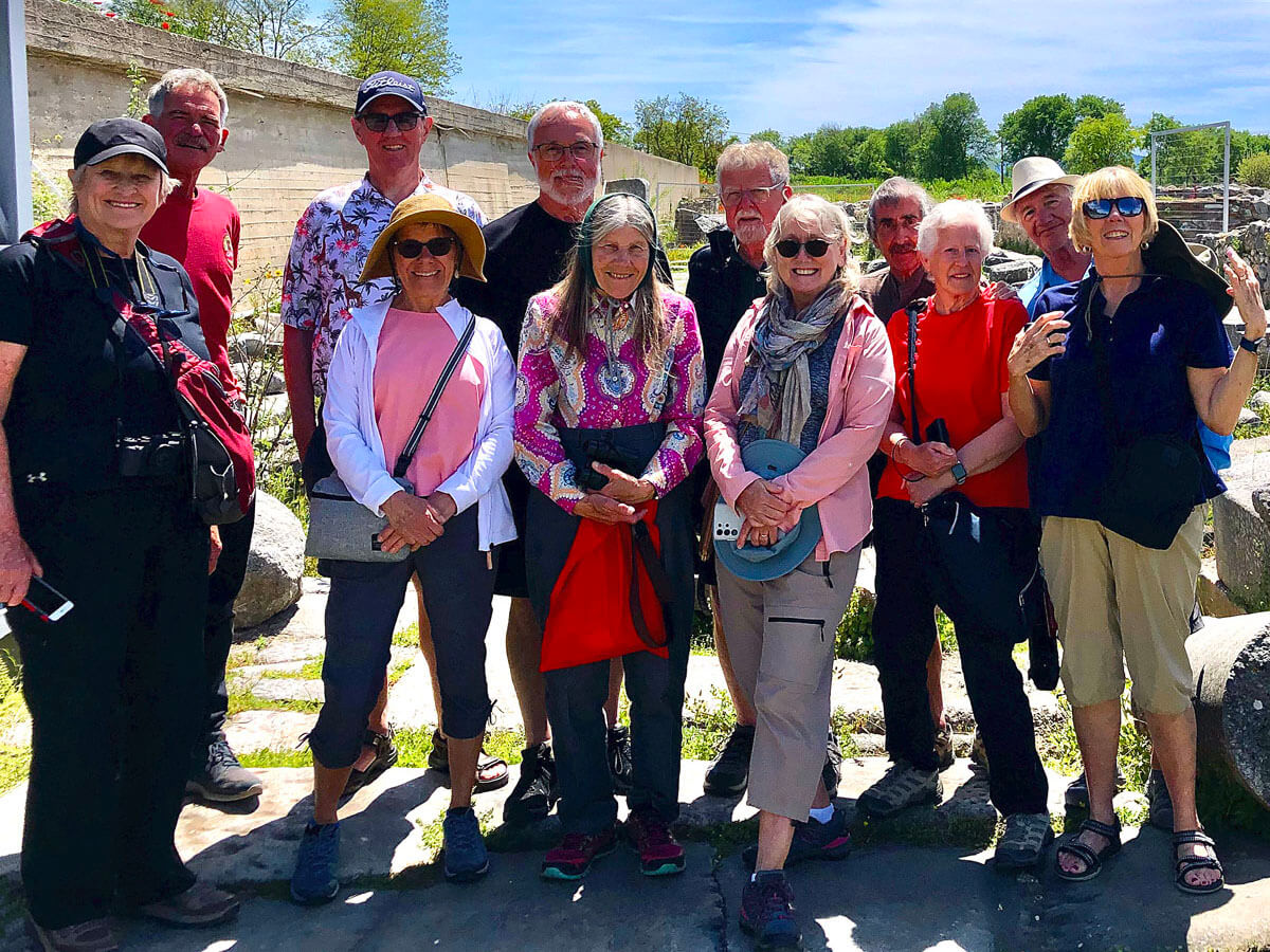 Group Photo on Via Egnatia