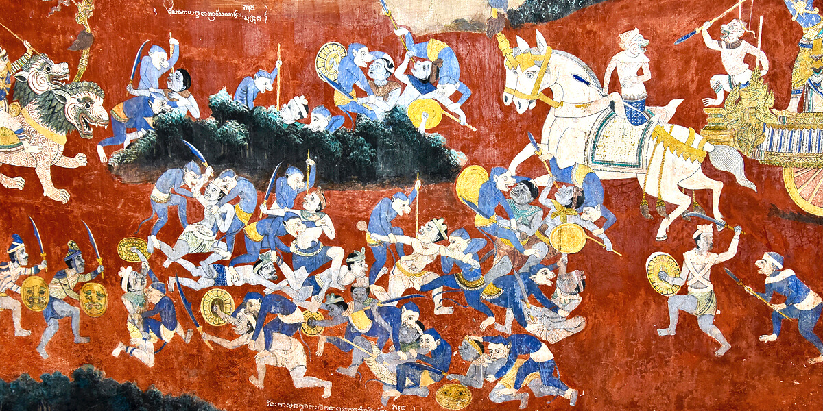 Battle of the Demons and the Monkeys