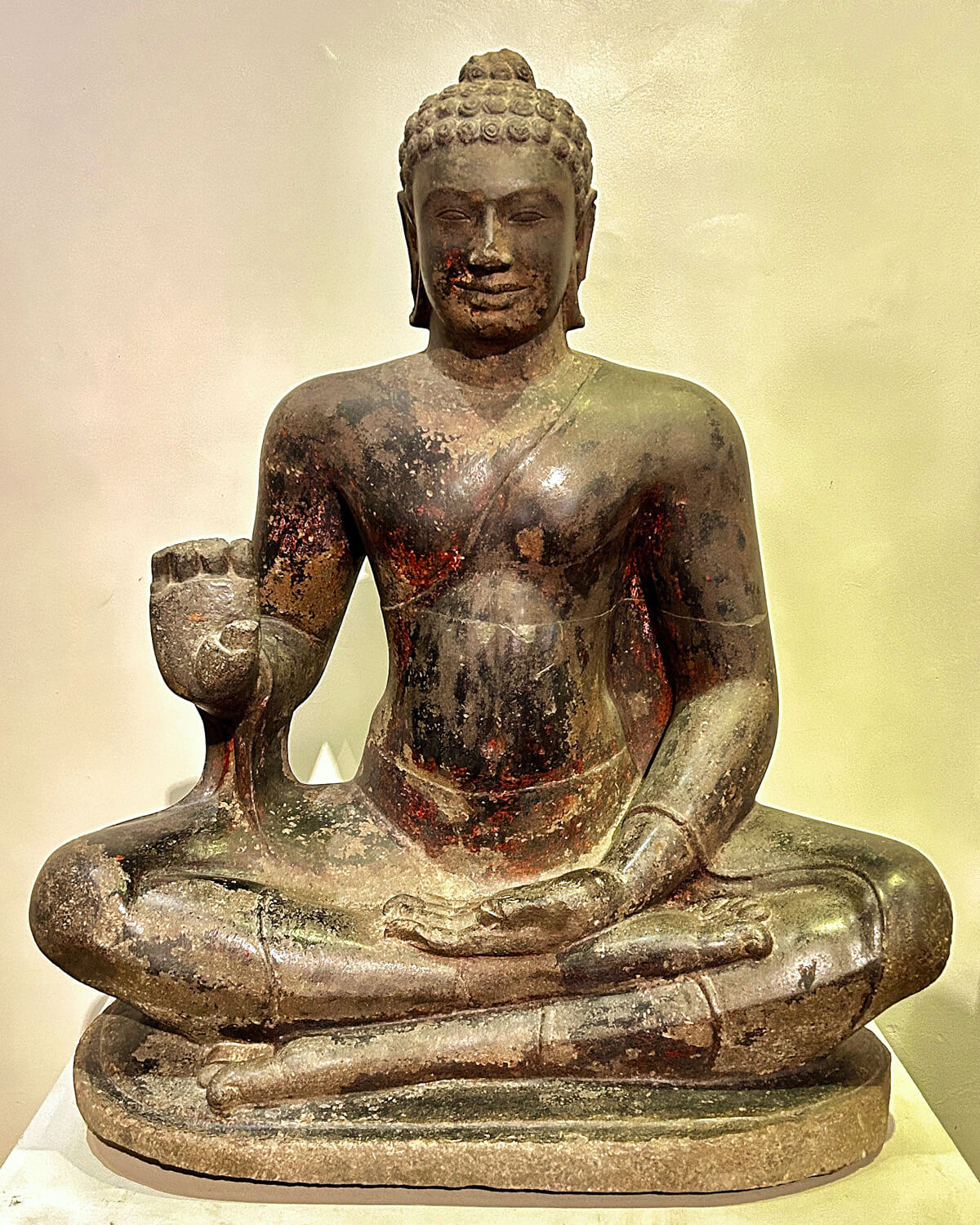 6th Century Sandstone Buddha