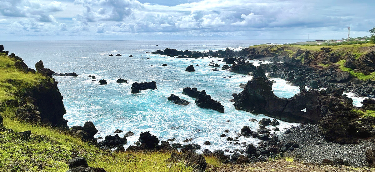 Cove Behind the Iorana Hotel
