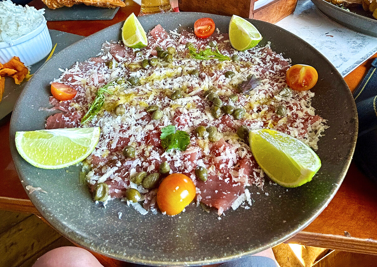 Tuna Carpaccio