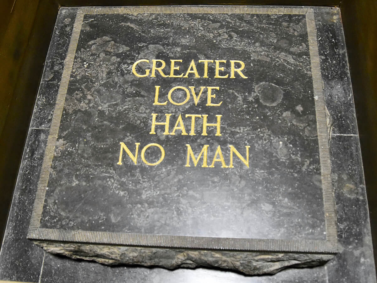 Greater Love Hath No Man