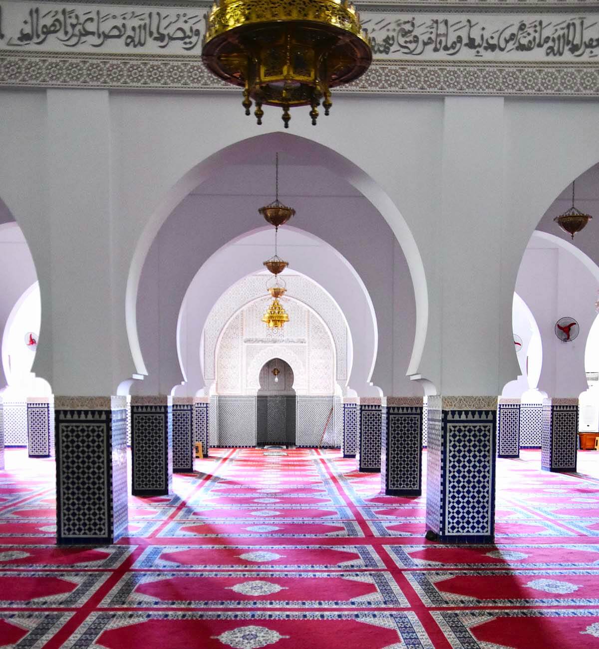 Mosque at the Mausoleum of Moulay Ali Sherif