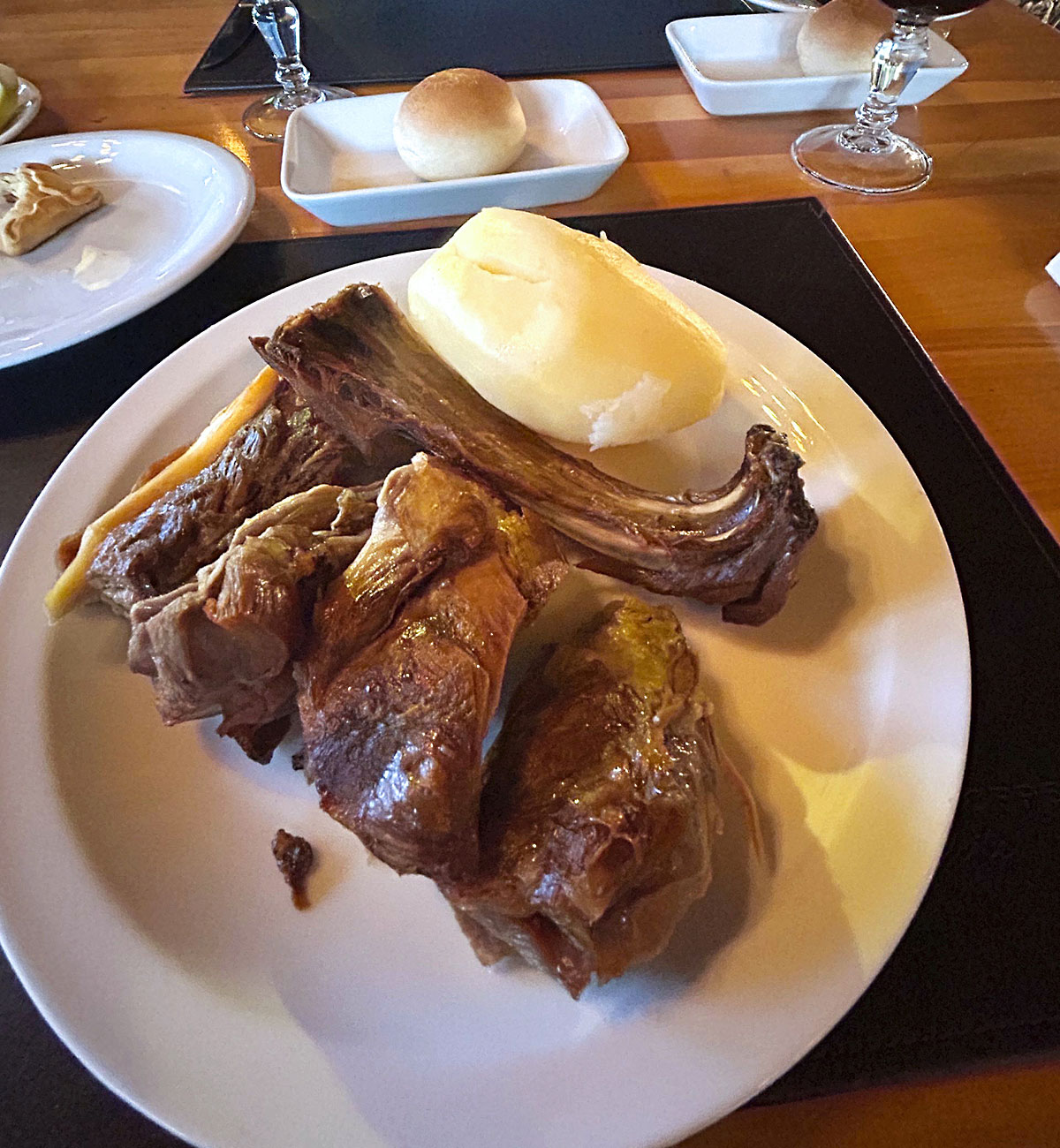 Barbecued Lamb & Potato