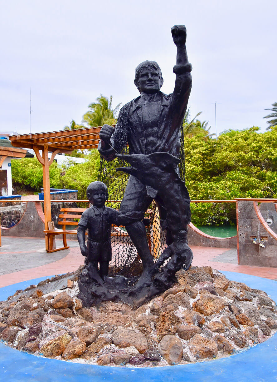 Fisherman Statue
