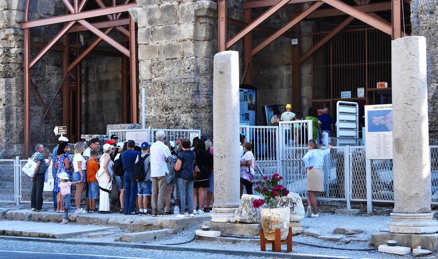 First Time We saw Crowds Outside of Istanbul