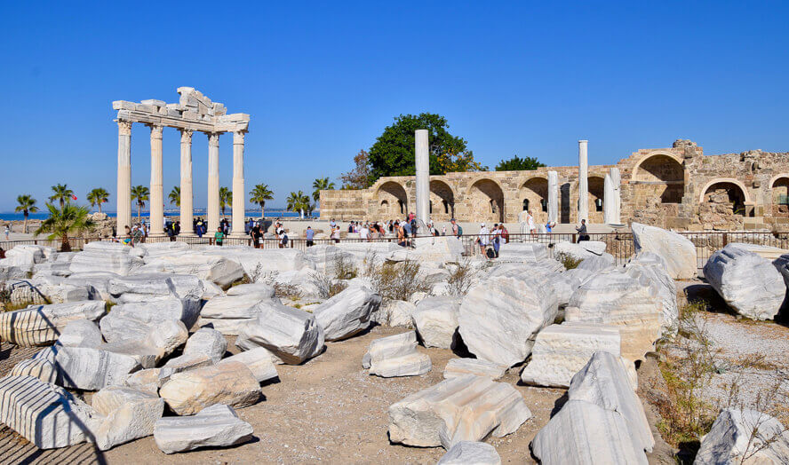 Temples of Apollo & Athena & Byzantine Basilica