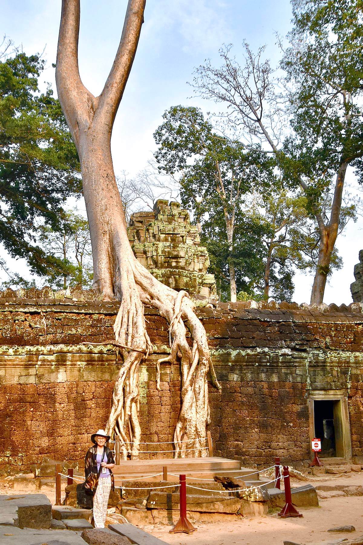 Alison at Ta Prohm