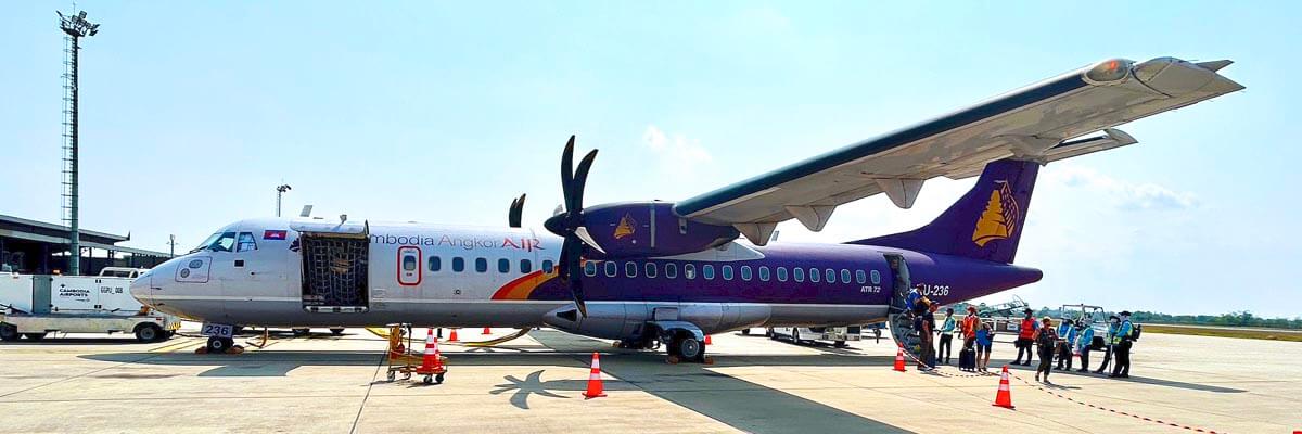 Cambodia Angkor Air Phnom Penh to Siem Reap