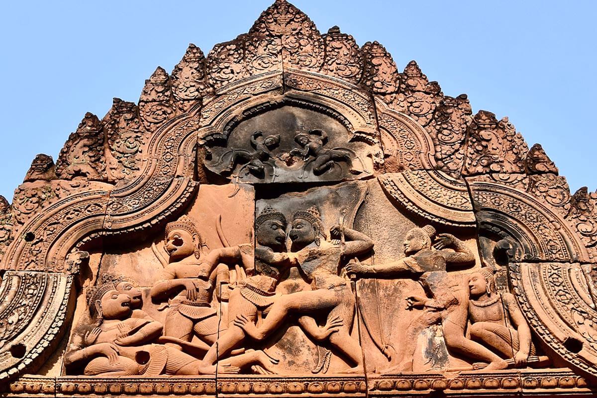 Fight Between the Monkey Princes