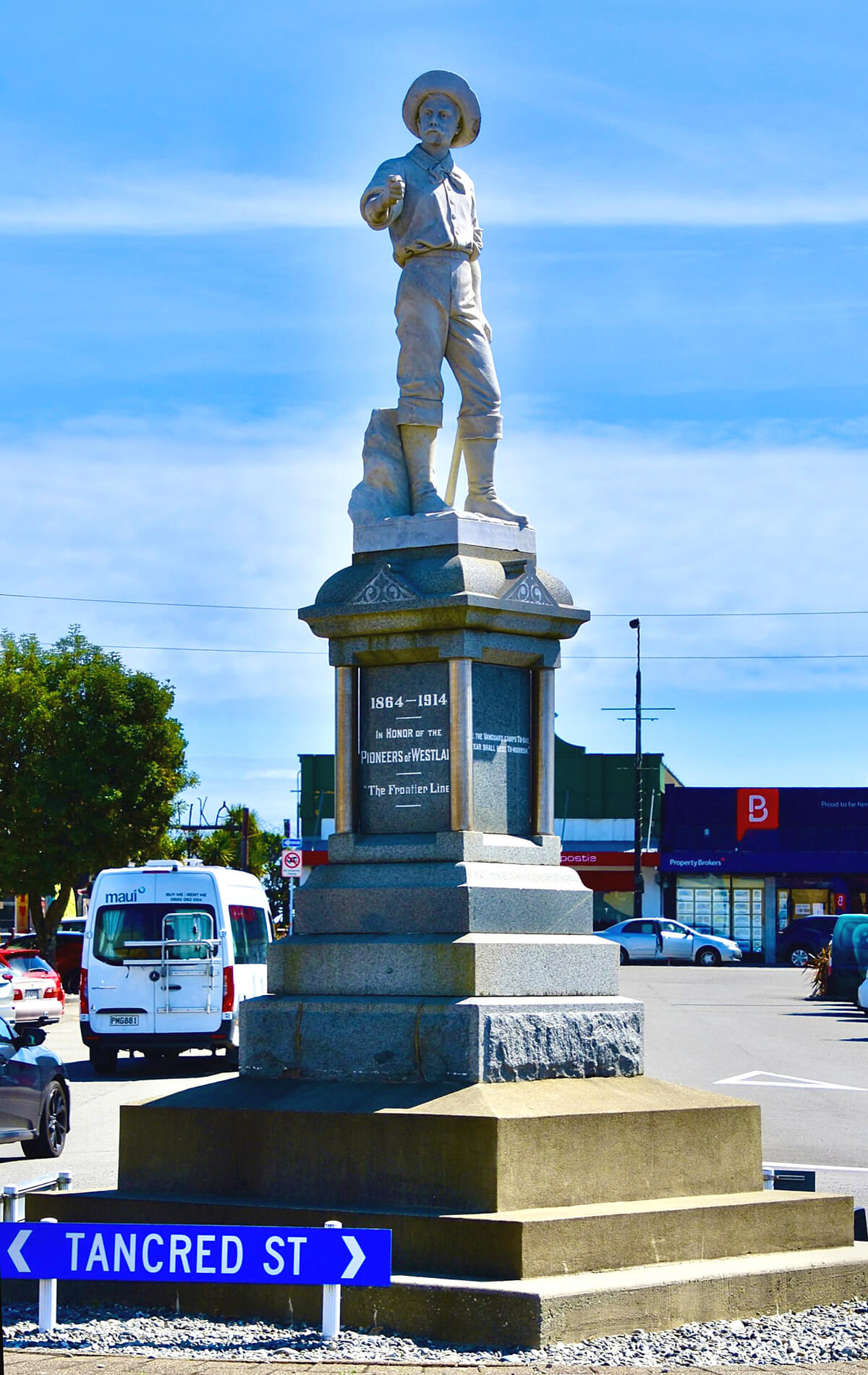 Pioneers of Westland Monument