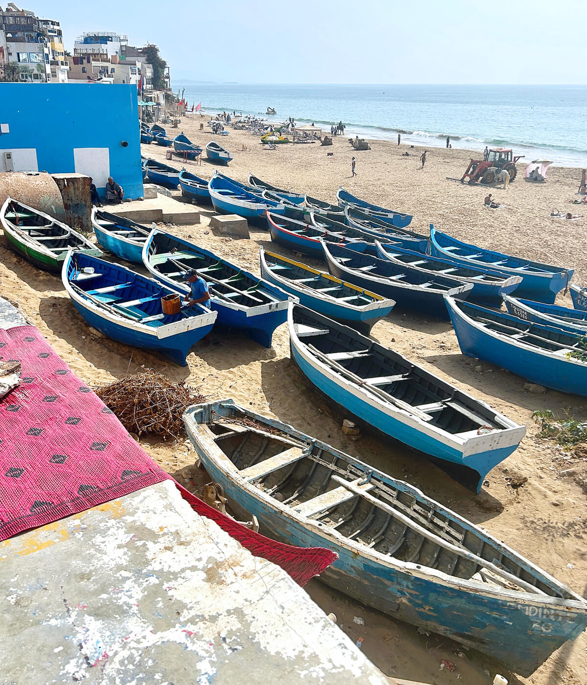 Taghazout Fishing Boats