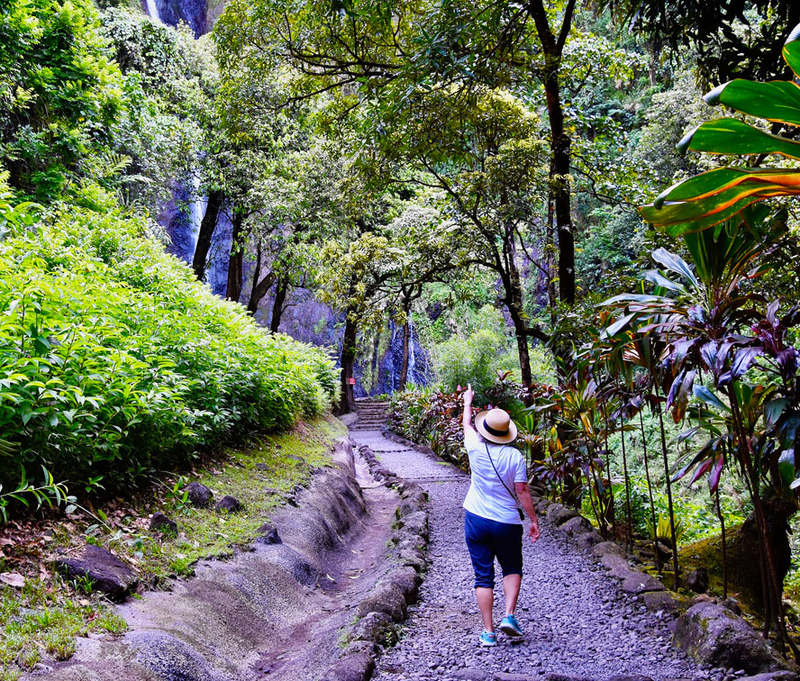 Alison First Seeing Faarumai Falls