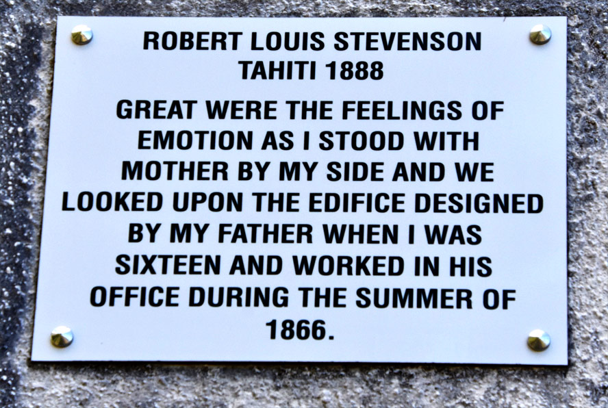 Stevenson Plaque