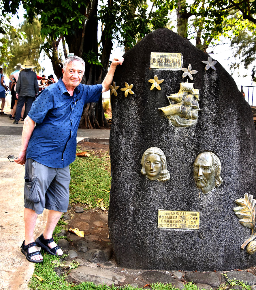 At the Bounty Monument