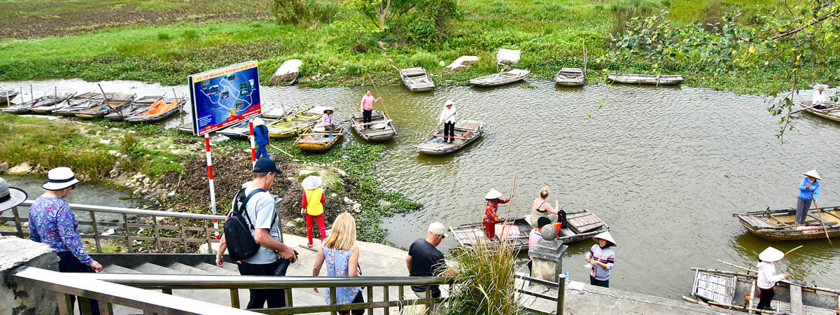 Group Headed for the Boats