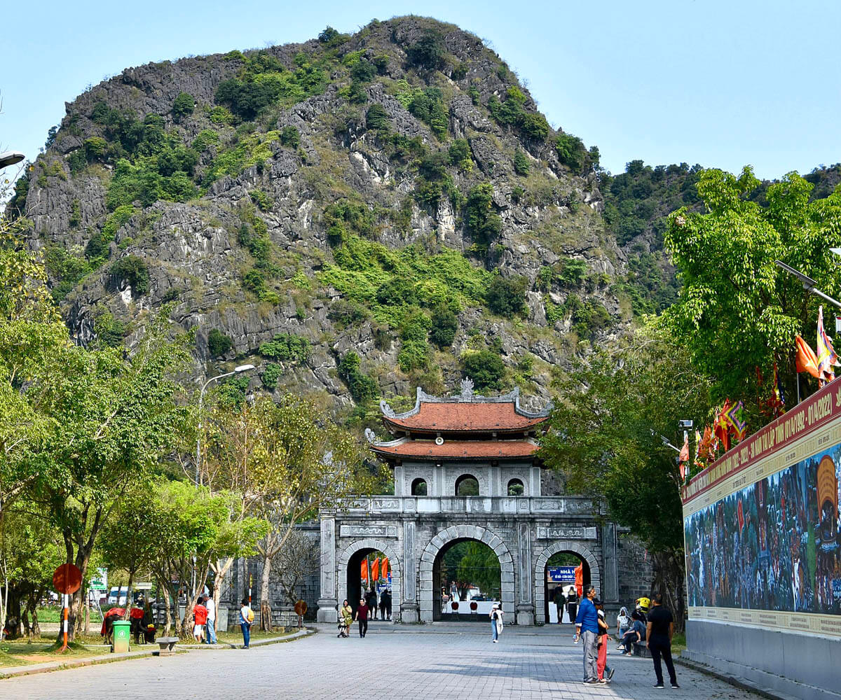 View from Inside the Outer Courtyard