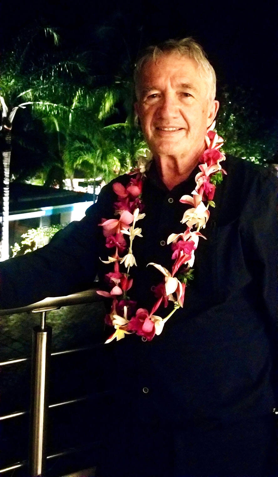 Getting Leied in Papeete Airport