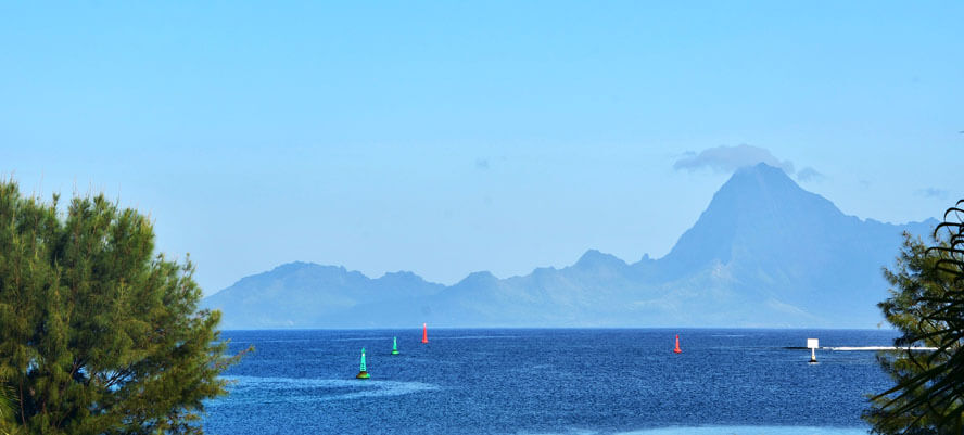 Moorea from Room 4104