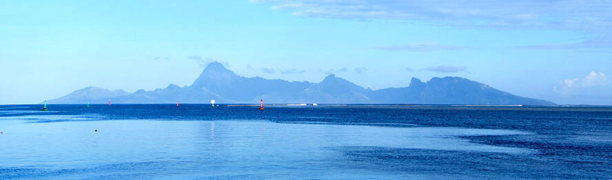 Moorea from Te Moana