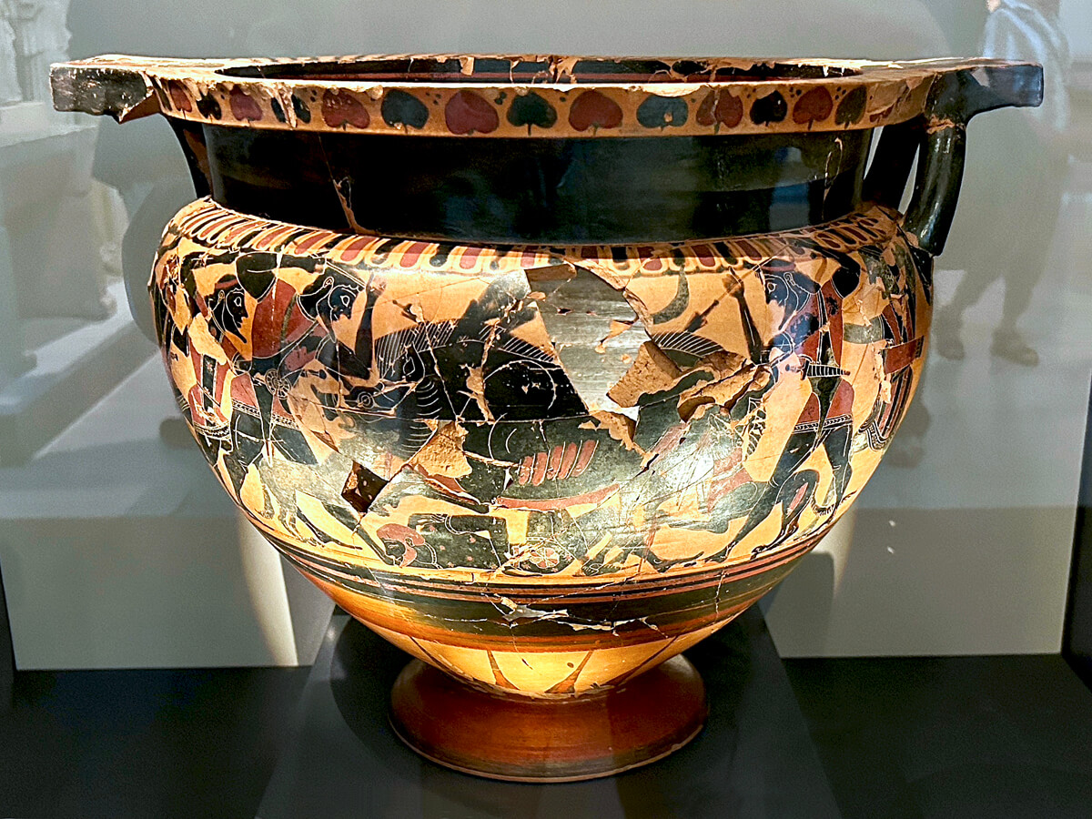 Krater Painted by Lydos – 6th Century BC