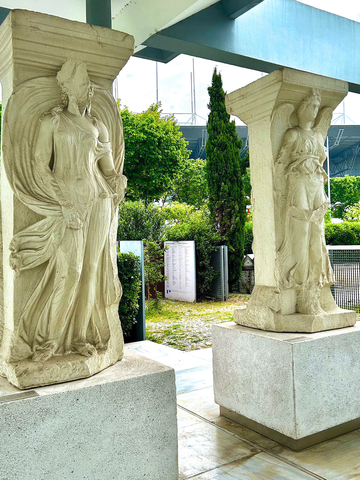 Replicas of the Statues in the Louvre