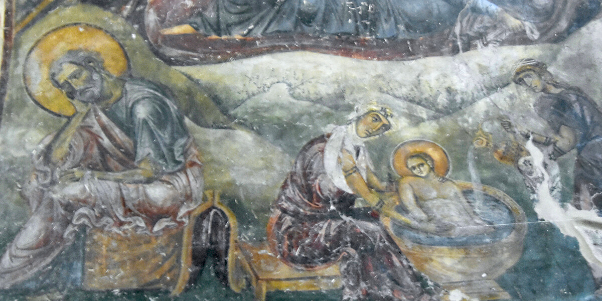 Bathing of Jesus by Salome