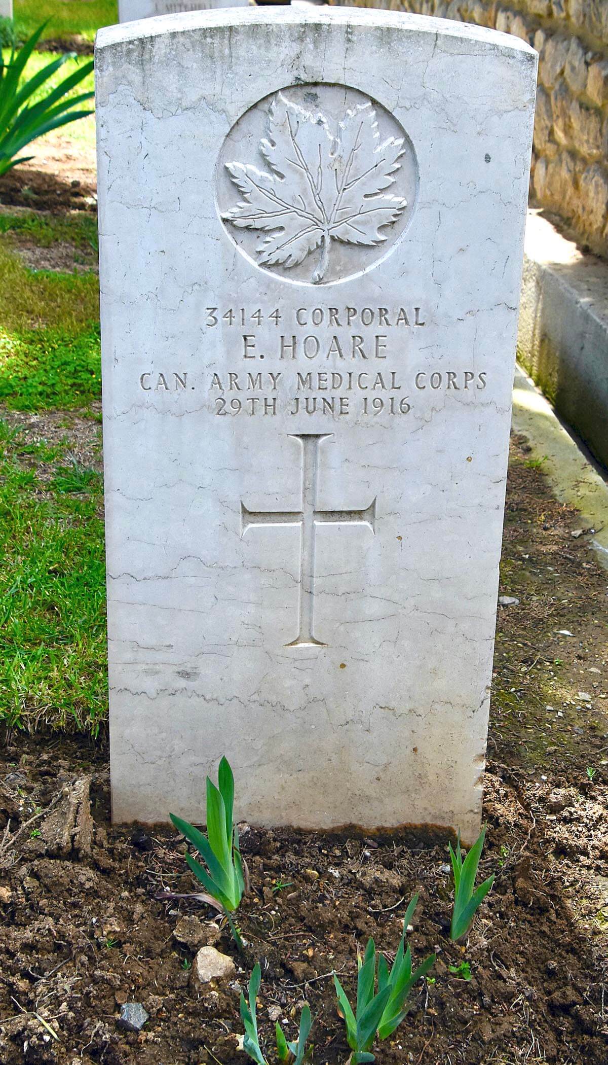 Corporal E. Hoare
