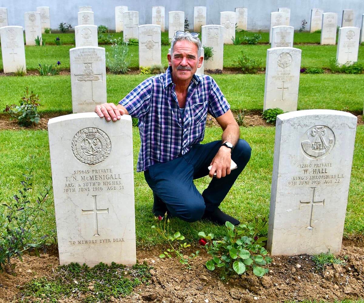 Victor with his Great Uncle