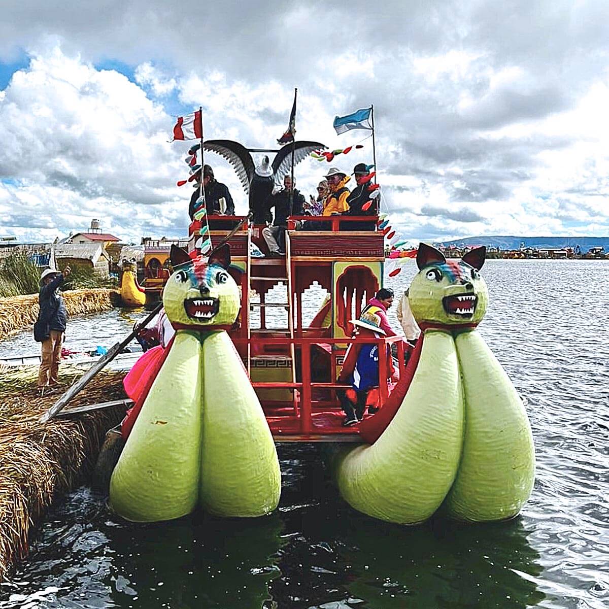 On the Reed Boat</figcaption></figure>