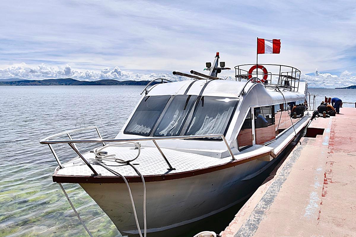 Our Lake Titicaca Boat