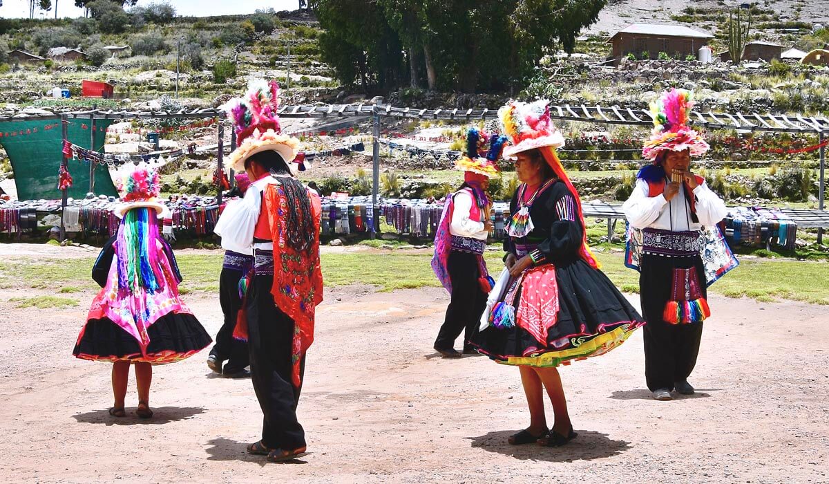 Traditional Taquile Dance
