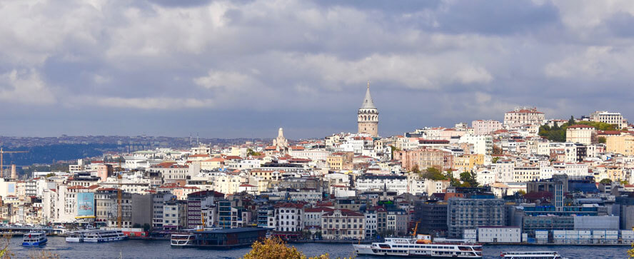 Galata Tower from Topkapi Palace