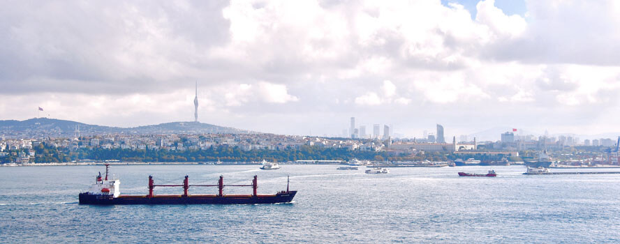 View of Asia from Topkapi Palace