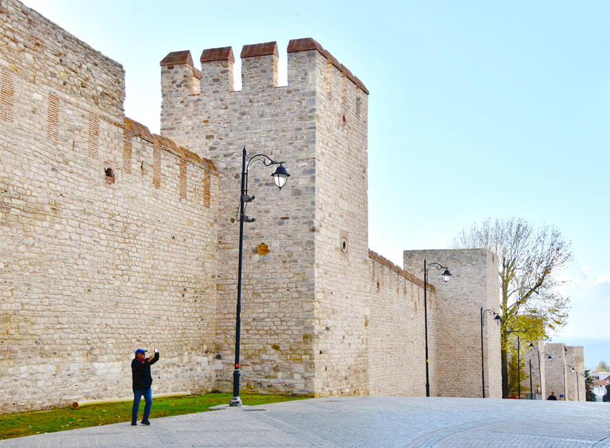 Walls of Topkapi Palace