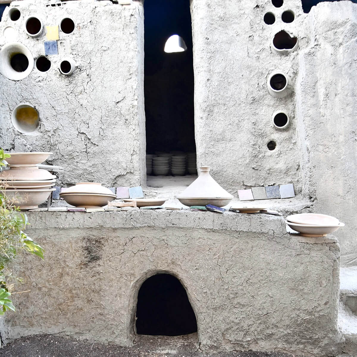Traditional Fassi Pottery Kiln