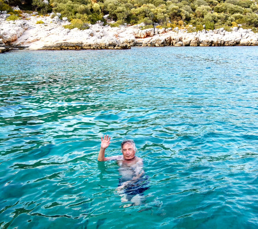 Swimming in the Turquoise Coast