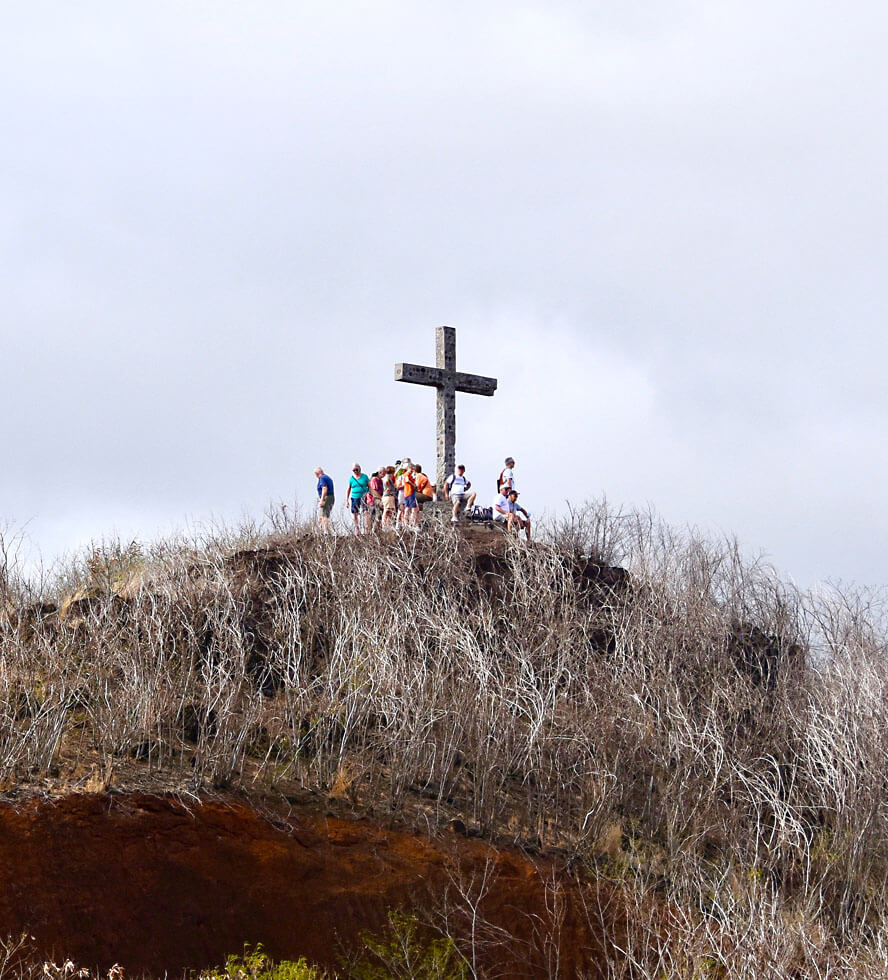 A Crowd on Cross Hill