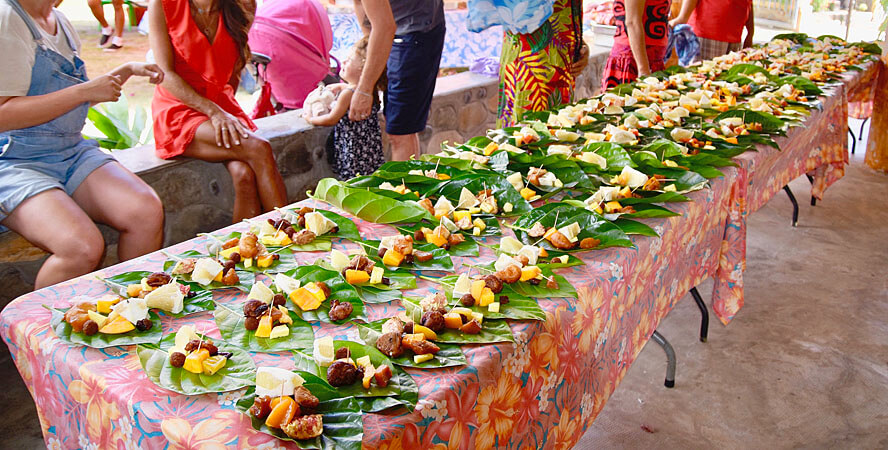 Polynesian Food Tasting
