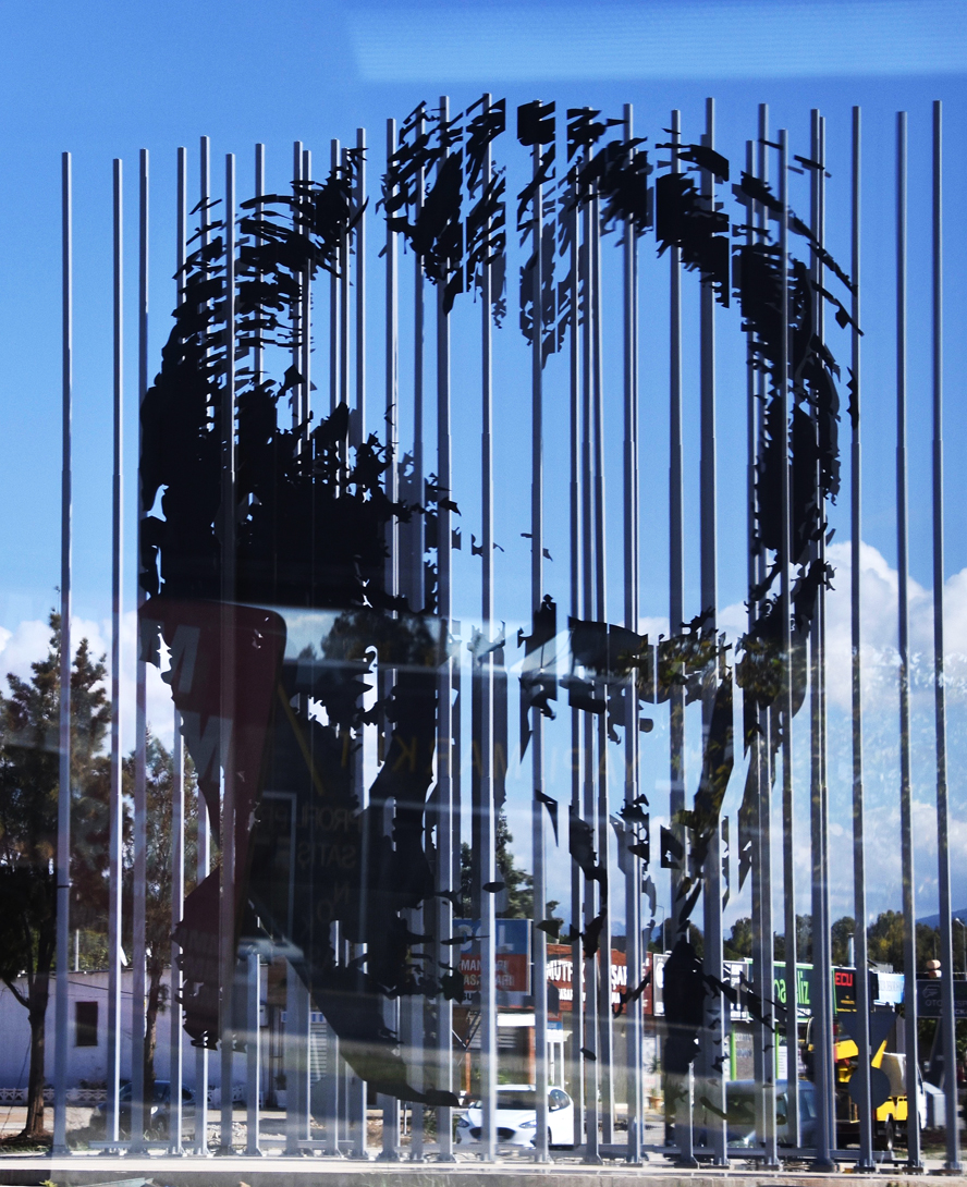 Unusual Ataturk Monument in Didim. Didyma & the Oracle of Apollo.