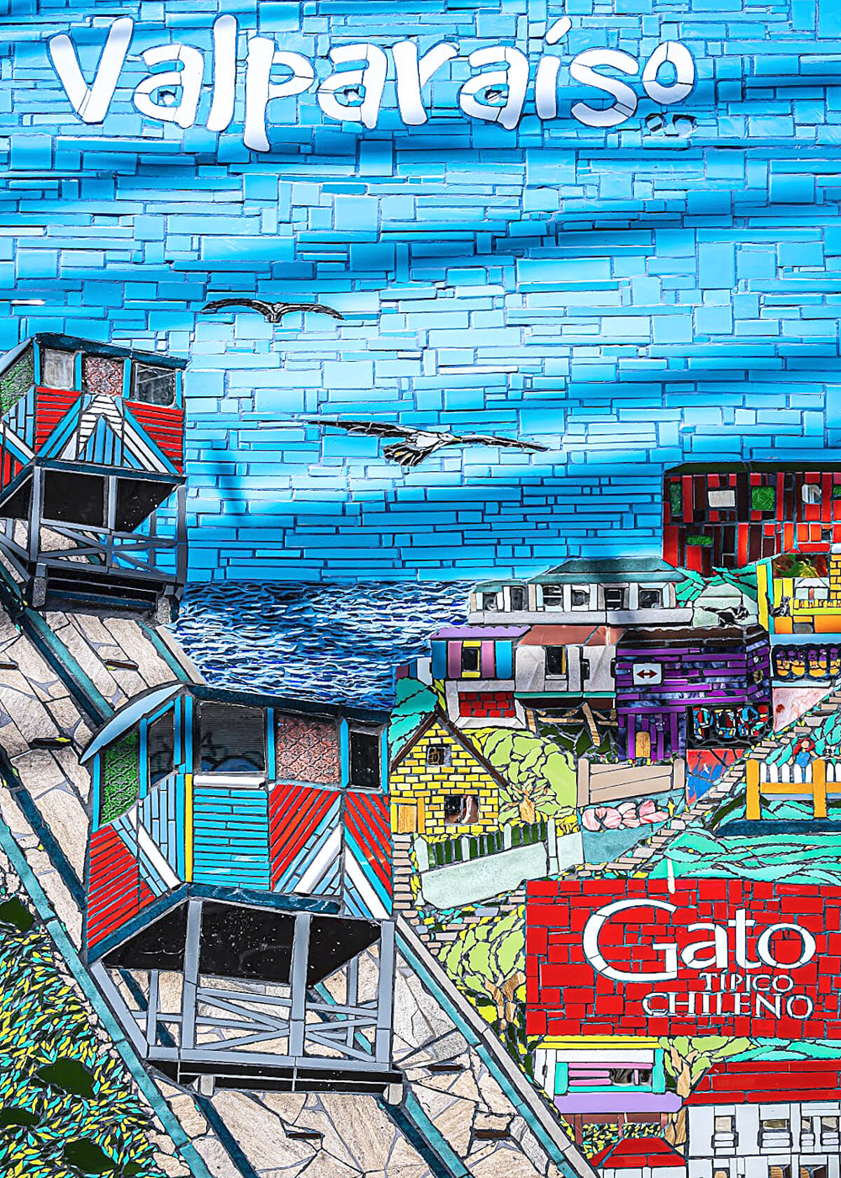 Street Art in Cerro Alegre and Cerro Concepción neighborhoods