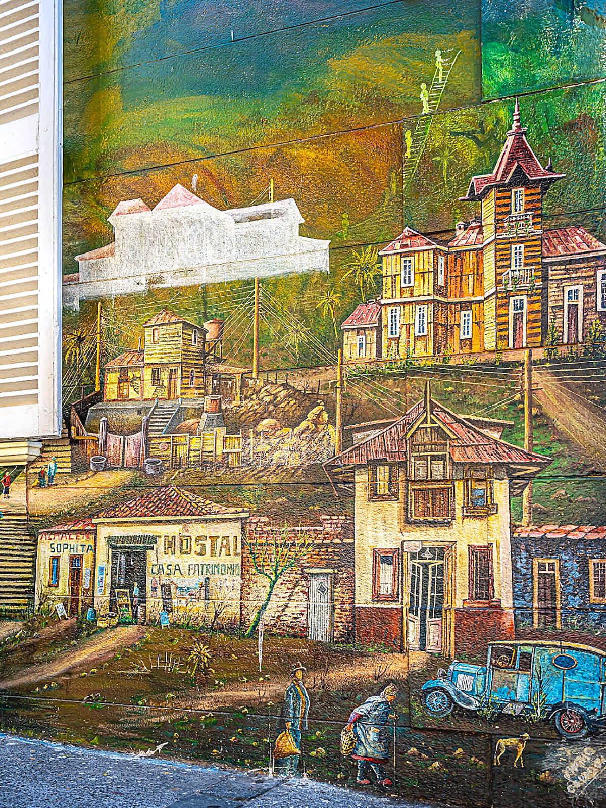 Street Art in Cerro Alegre and Cerro Concepción neighborhoods