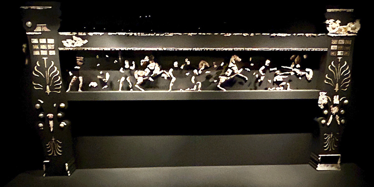 Ivory Remnants of Philip's Bed Frame