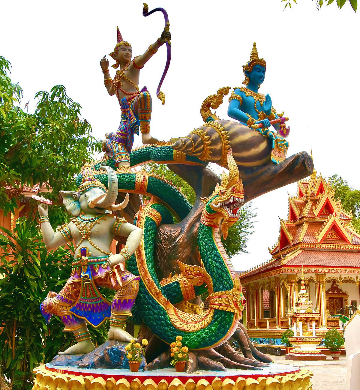 Hindu Themed Sculpture