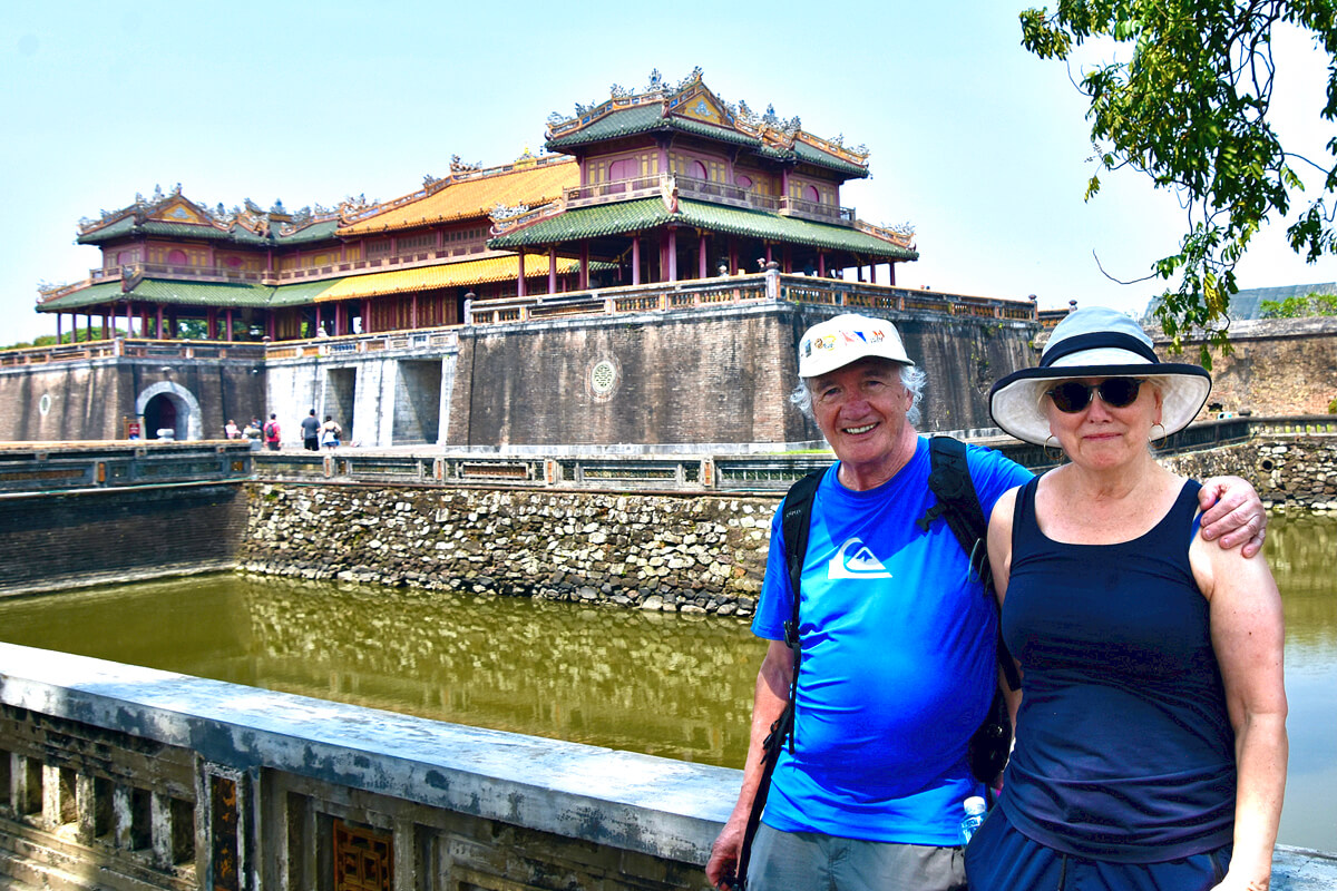 At the Hue Citadel