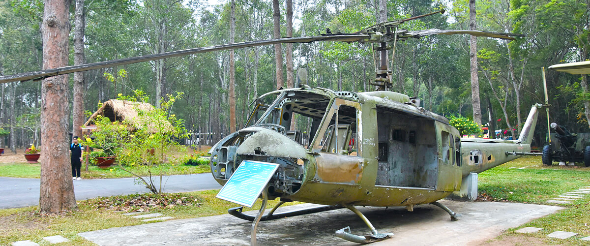 Destroyed Helicopter