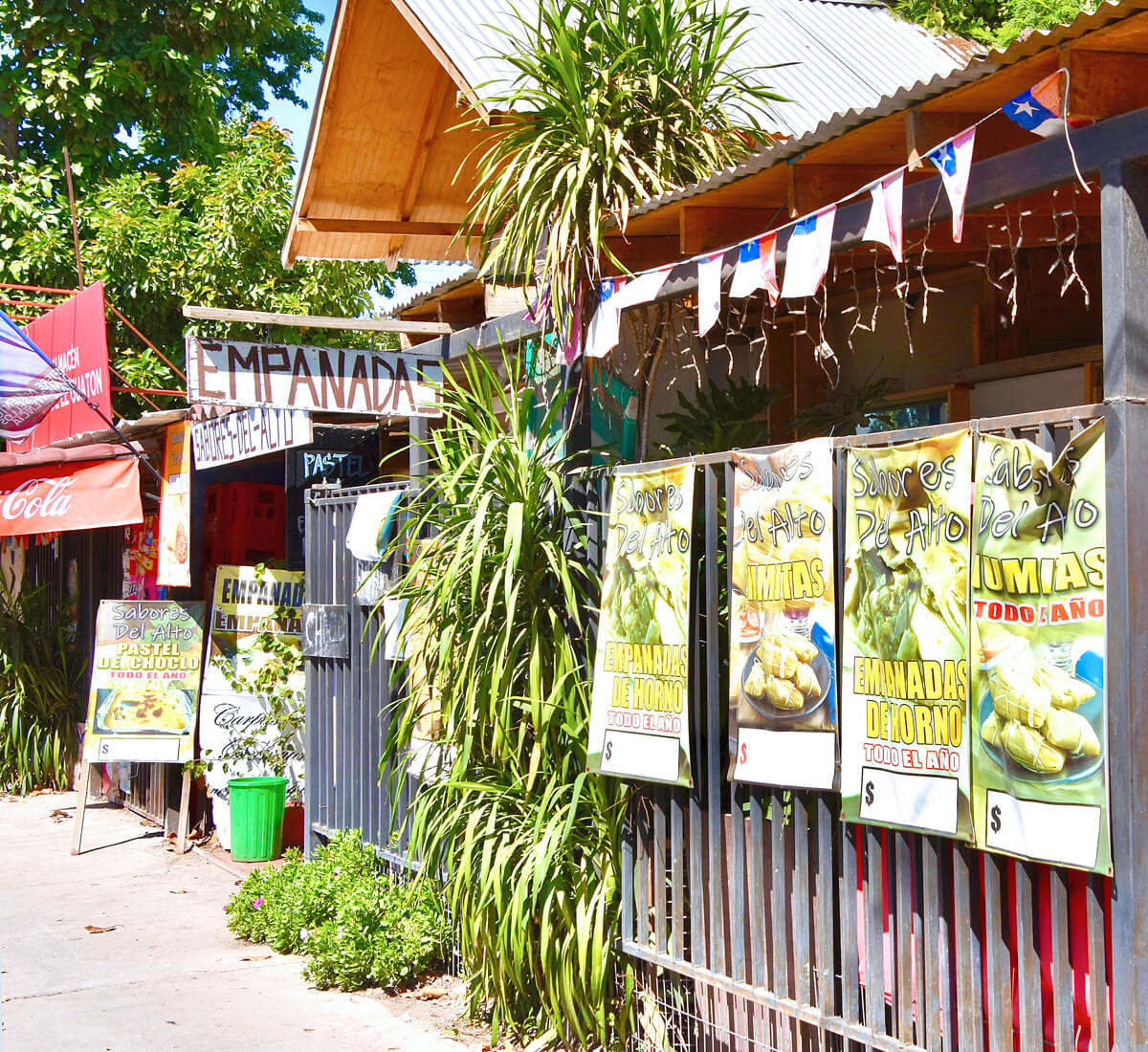 Empanadas Place Near Vina Santa Rita