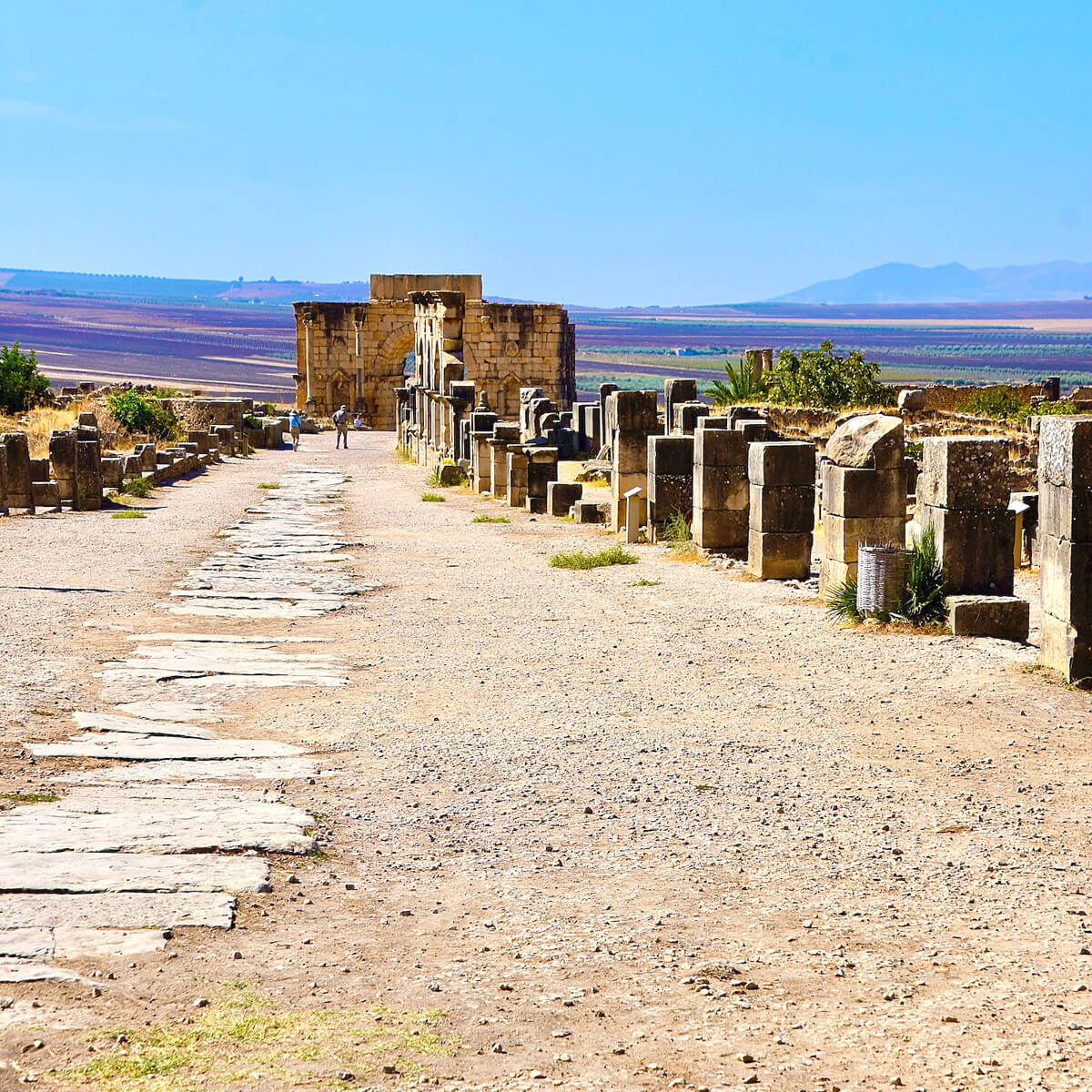 Decumanus Maximus Looking South