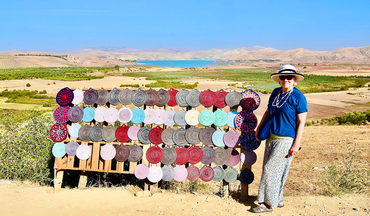 Roadside Handicrafts on the Way to Volubilis