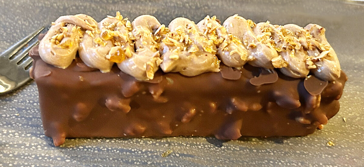 Chocolate Hazelnut Crackle Bar